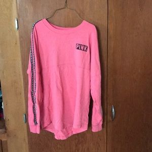 Pink crew neck
